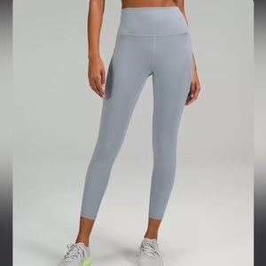 Lululemon chambray Wunder train tight 25”